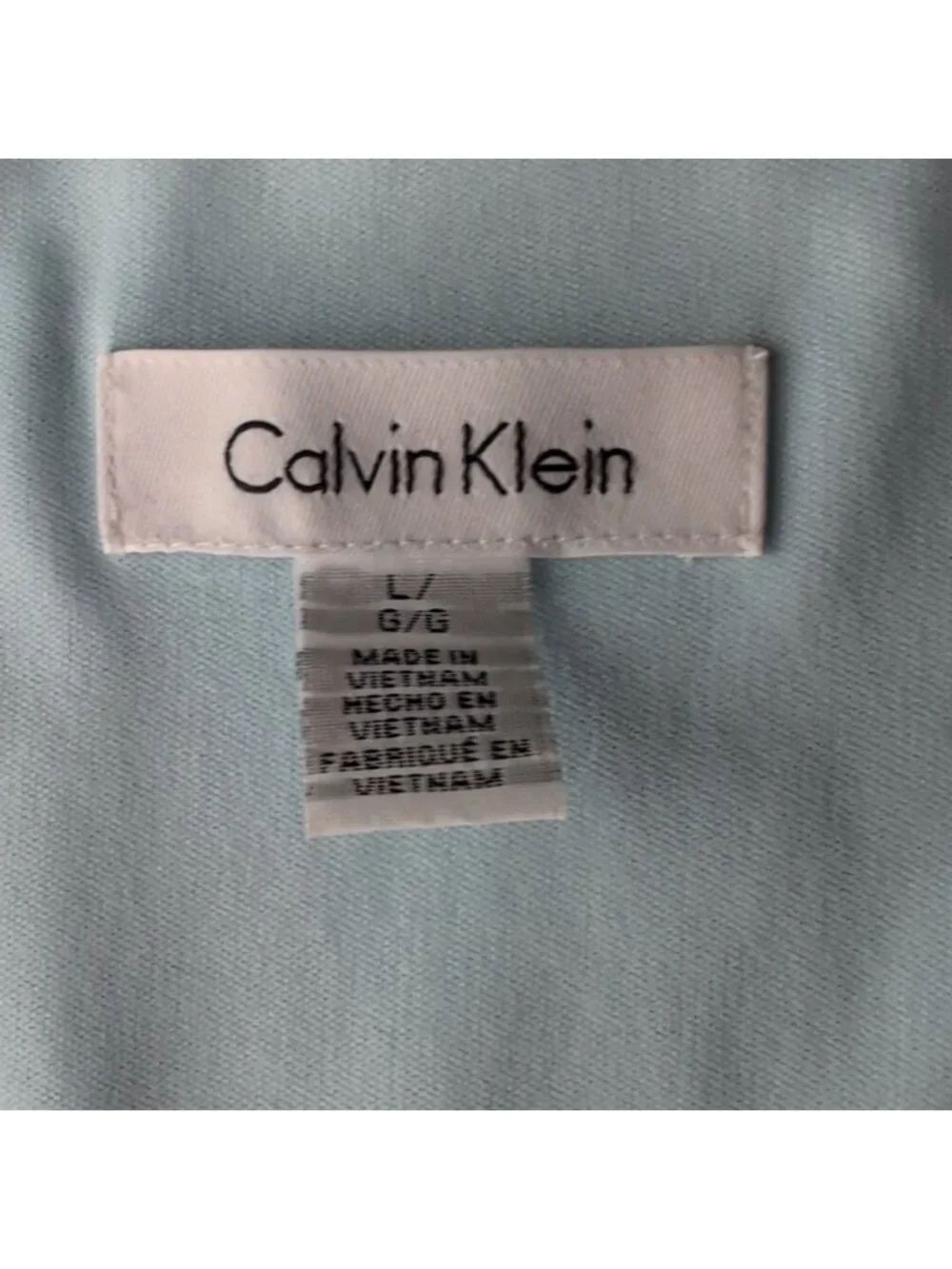 Light Blue Blouse Size Large GREAT CONDITION! - Picture 10 of 15